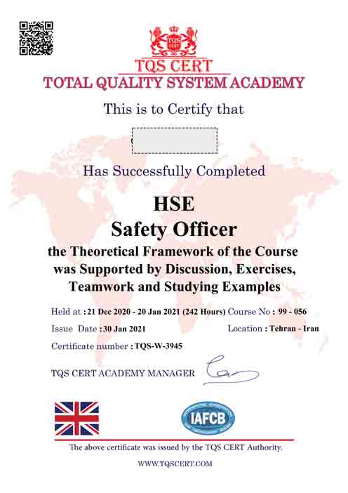 افسر ایمنی hse